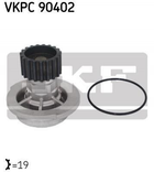 Водяной насос SKF VKPC90402 Chevrolet Aveo, Cruze, Lacetti, Tacuma; Daewoo Nubira 96352650