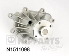 Водяной насос NIPPARTS N1511098 Nissan Pathfinder, Navara 21010EB300, 21010EB325, 21010EB70A