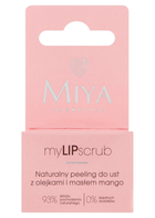 Натуральний скраб для губ Miya Cosmetics MyLIPscrub з оліями та олією манго 10 г (5903957256535) - зображення 1