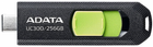 Pendrive ADATA UC300 256GB USB 3.2 Czarny/Zielony (4711085939142) - obraz 2