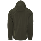 Куртка тактическая износостойкая облегченная для силовых структур SoftShell 2.0 Олива (6581), XXXL (OPT-30681) - изображение 3