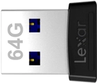 Pendrive Lexar JumpDrive S47 64GB USB 3.1 Czarny (843367116379) - obraz 2