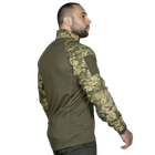 Рубашка тактическая боевая универсальная для силовых структур CM Blitz Камуфляж/Олива (7020), XL (OPT-24931) - изображение 4