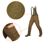 Штаны тактические зимние утепленные мужские брюки для силовых структур Patrol Taslan Койот (7356), L (OPT-36701) - изображение 4
