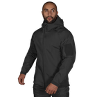 Куртка тактична демісезонна чоловіча для силових структур Stalker SoftShell Чорна (7226), XXL (OPT-34521) - зображення 2