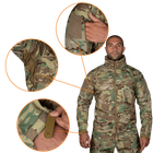 Куртка тактическая демисезонная мужская для силовых структур Phantom System Мультикам (7286), XL (OPT-39331) - изображение 5