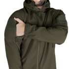 Куртка тактична зносостійка полегшена для силових структур SoftShell 2.0 Олива (6581), XL (OPT-30681) - зображення 4