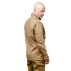 Куртка тактическая износостойкая облегченная для силовых структур Urban Brotherhood М65 R2D2 койот 50 (OPT-15001) - изображение 3