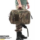 Рюкзак для дронов защитный тактический универсальный для силовых структур Brotherhood M 16л (OPT-39001) - изображение 10