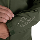 Куртка тактическая демисезонная мужская для силовых структур Phantom System Олива (7294), XXL (OPT-35991) - изображение 6