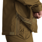 Куртка тактическая демисезонная мужская для силовых структур Phantom System Койот (7293), XXXL (OPT-35991) - изображение 4