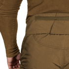 Штаны тактические зимние утепленные мужские брюки для силовых структур Patrol Taslan Койот (7356), XXL (OPT-36701) - изображение 7