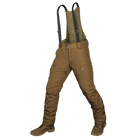 Штаны тактические зимние утепленные мужские брюки для силовых структур Patrol Taslan Койот (7356), XL (OPT-36701) - изображение 1