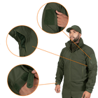 Куртка тактична демісезонна чоловіча для силових структур Phantom System Олива (7294), M (OPT-35991) - зображення 5