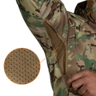 Куртка тактическая демисезонная мужская для силовых структур CM Stalker SoftShell Мультикам (7089), L (OPT-36451) - изображение 7