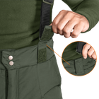 Штани тактичні зимові утеплені чоловічі штани для силових структур Patrol Taslan Оліва (7355), S (OPT-36701) - зображення 5