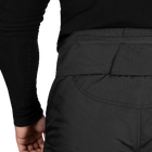 Штани тактичні зимові чоловічі утеплені штани для силових структур Patrol Taslan Чорні (7357), S (OPT-36701) - зображення 7