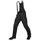Штани тактичні зимові чоловічі утеплені штани для силових структур Patrol Taslan Чорні (7357), XL (OPT-36701) - зображення 1