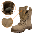 Берцы тактические зимние высокие утепленные ботинки для силовых структур Raptor Койот (6617), 43 (OPT-31601) - изображение 4