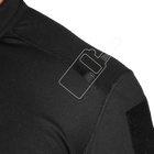 Поло футболка тактична чоловіча тактична з довгим рукавом для силових структур Paladin Чорна (7367), L (OPT-10501) - зображення 6