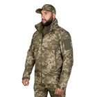 Куртка тактическая демисезонная мужская для силовых структур Phantom System Пиксель (7290), M (OPT-39331) - изображение 2