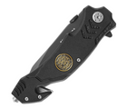 Спасательный Складной Нож Mil-Tec Fire Brigade Black 15306502 - изображение 4