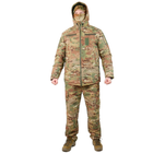 Зимовий тактичний костюм бушлат+штани мультикам S (44-46) - зображення 1