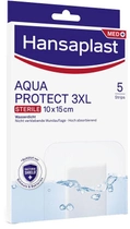 Медичні пластирі водонепроникні Hansaplast Aqua Protect 3 Xl 10 см x 15 см 5 шт (4005800299315) - зображення 1