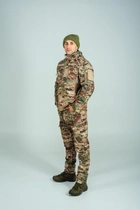 Куртка тактическая теплая Soft Shell Single Sword двойной флис мультикам XL - изображение 3
