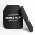 Полегшена керамічна балістична плита (1,6 кг) Protector Strike Face клас NIJ III (3 кл. по ДСТУ) від GlobalBalListics - 1 шт - зображення 4