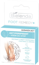 Antyperspirant do stóp Bielenda Foot Remedy odświeżający 50 ml (5902169051624) - obraz 1