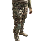 Тактичний костюм 3 в 1, Сорочка+ Штани + наколінники та налокотніки розмір М - зображення 7