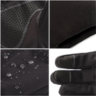 Перчатки тактические водоотталкивающие зимние утепленные флисом Combat Camo Хаки L - изображение 3