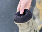 Зимові рукавички теплі Tactic тактичні рукавички софт шел утеплені, рукавички soft shell олива (м) - зображення 7