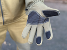 Зимові рукавички теплі Tactic тактичні рукавички софт шел утеплені, рукавички soft shell олива (L) - зображення 5