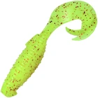 Силіконова приманка Keitech Flapper Grub 4" (7 шт/уп) pal#01 chartreuseredflake,1551.09.57