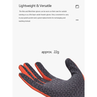 Рукавички спортивні Thin gloves NH21FS035 GL09-T L navy blue - зображення 4