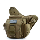 Сумка на плече Smartex 3P Tactical 10 ST-011 khaki - зображення 2
