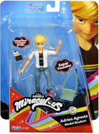 Figurka Playmates Miraculous: Biedronka i czarny kot Adrien Agreste (43377504085) - obraz 1