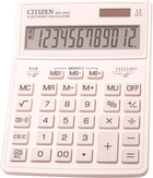 Калькулятор Citizen 12-розрядний Білий (SDC444XRWHE) - зображення 1