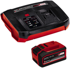 Akumulator + ładowarka Einhell Boostcharger 6A Einhell X-Change 18V Li-Ion 4-6 Ah (4512143) - obraz 1