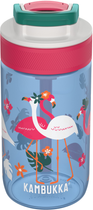 Butelka na wodę Kambukka Lagoon Kids Blue Flamingo 400 ml Blue (11-04052) - obraz 5