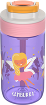 Butelka na wodę Kambukka Lagoon Kids Fairy Wood 400 ml Purple (11-04045) - obraz 5