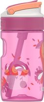 Butelka na wodę Kambukka Lagoon Kids Toekan Love 400 ml Pink (11-04046) - obraz 3