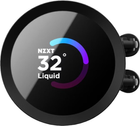 Chłodzenie wodne NZXT Kraken 240 mm AIO liquid cooler w/Display, Radiator, Fans Black (RL-KN240-B1) - obraz 3