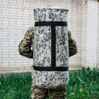 Військова баул сумка, баул армійський Оксфорд піксель 120 л тактичний баул, тактичний баул-рюкзак - зображення 3