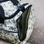 Армійська дорожня сумка 50л, оксфорд Піксель - зображення 6