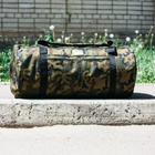 Військова сумка баул, армійський баул Оксфорд камуфляж 120 л тактичний баул, тактичний баул-рюкзак - зображення 7