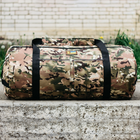 Военная баул сумка, баул армейский Cordura мультикам 120 л тактический баул, тактический баул-рюкзак - изображение 7