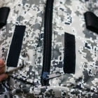 Военная баул сумка, армейский баул Оксфорд пиксель з клапаном 100 л тактический баул, тактический баул-рюкзак - изображение 10